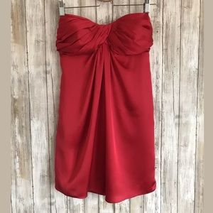 Carlos Miele Strapless Cocktail Dress SZ 38 Flowy